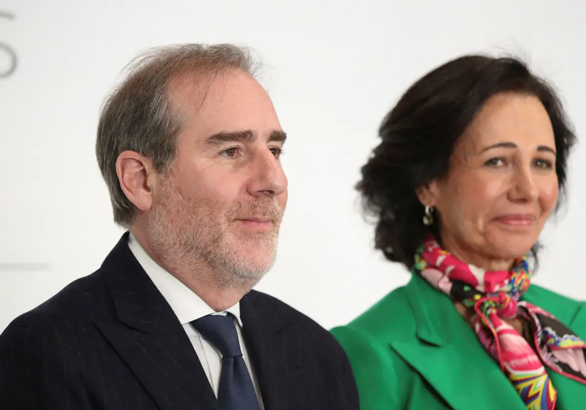 Héctor Grisi, consejero delegado del Banco Santander, y Ana Botín, presidenta